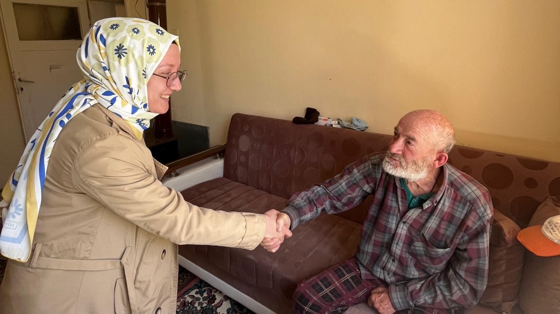 GÜZELYURT İLÇEMİZİN BÜYÜKLERİNDEN RAMAZAN TAVLI AMCAMIZI ZİYARET ETTİK